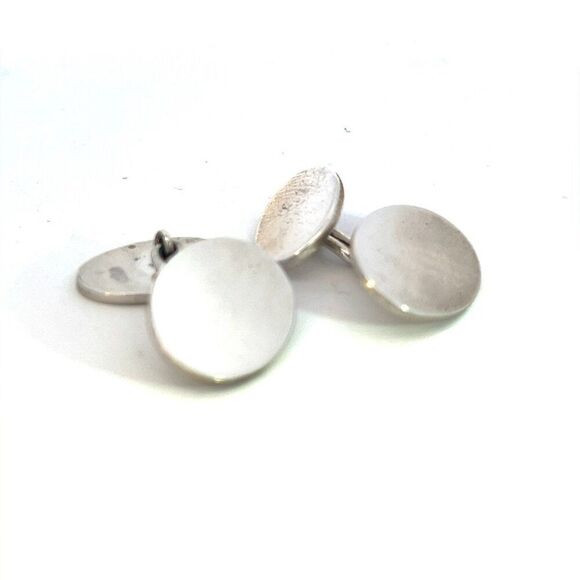 Tiffany & Co Estate Cufflinks Sterling Silver TIF670